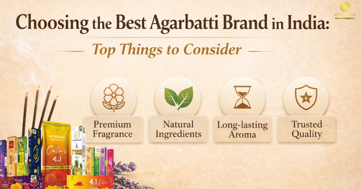 Best agarbatti brand in India – premium natural incense sticks by Ashic Agarbatti with long-lasting fragrance