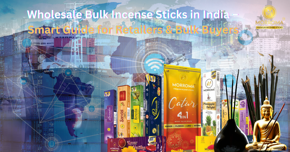 Wholesale bulk incense sticks supplier in India – premium quality agarbatti for retailers and bulk buyers by Ashic Agarbatti.