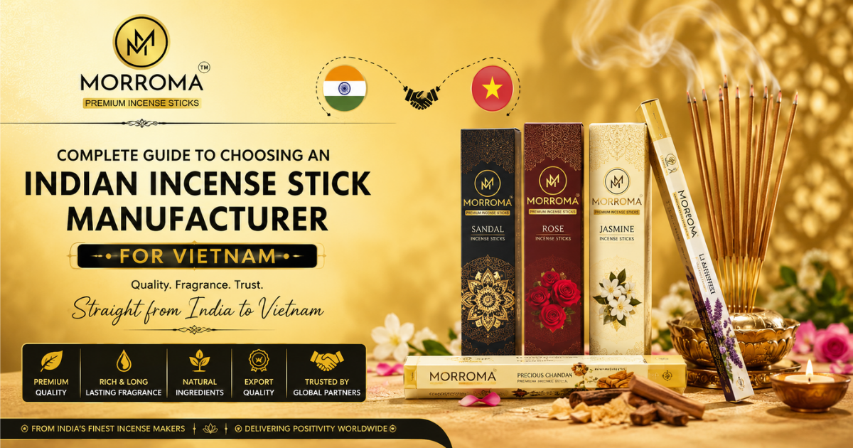Ashic Agarbatti Indian incense stick manufacturer for Vietnam buyers