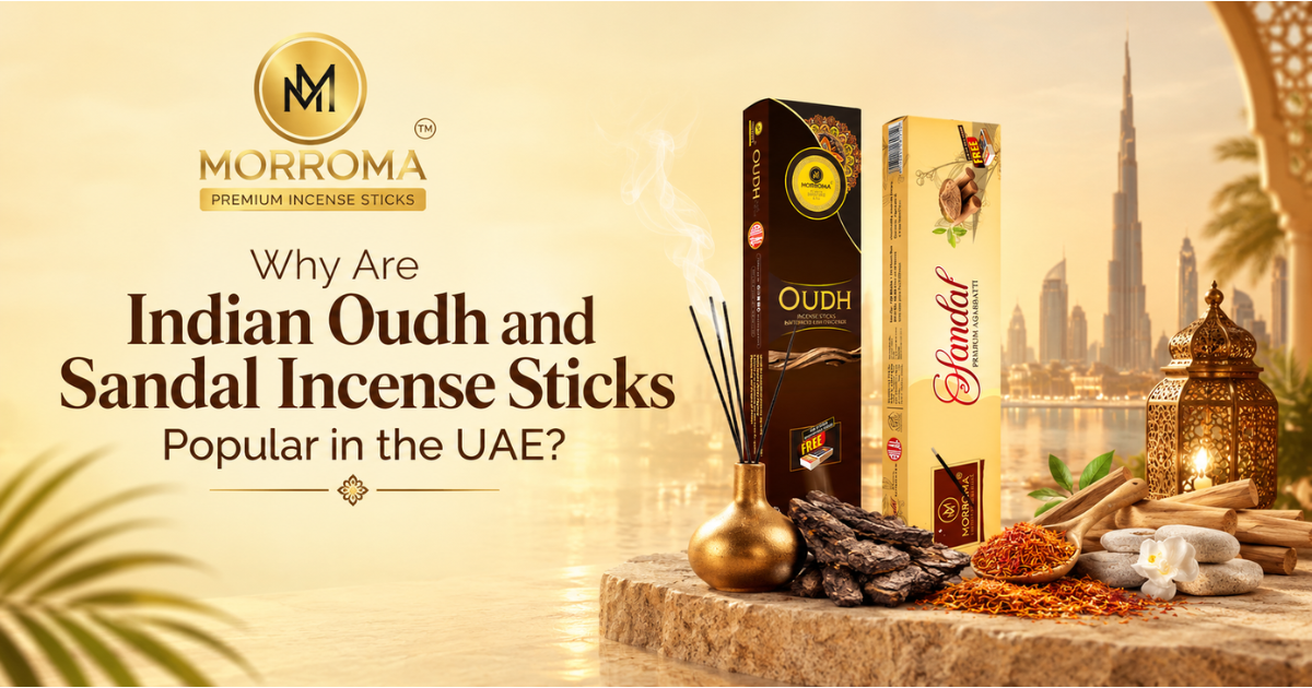 Indian Oudh and Sandal incense sticks for UAE wholesale